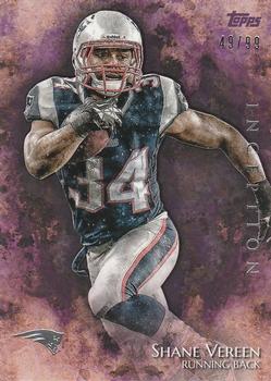 2014 Topps Inception - Purple #74 Shane Vereen Front