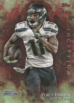 2014 Topps Inception - Red #47 Percy Harvin Front