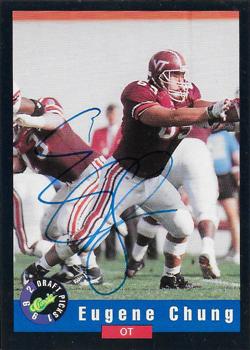 1992 Classic Draft Picks - Autographs #NNO Eugene Chung Front