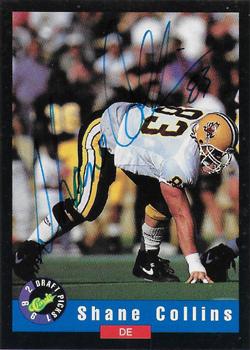 1992 Classic Draft Picks - Autographs #NNO Shane Collins Front