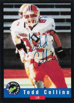 1992 Classic Draft Picks - Autographs #NNO Todd Collins Front