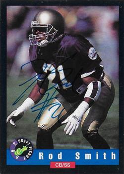 1992 Classic Draft Picks - Autographs #NNO Rod Smith Front