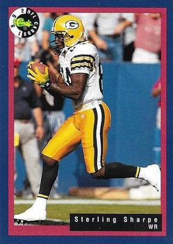 1992 Classic NFL Game #44 Sterling Sharpe Front