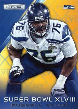2014 Panini Rookies & Stars - Super Bowl #SB18 Russell Okung Front