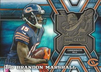 2014 Topps - Wide Receivers Club Gold #TWRC-BM Brandon Marshall Front
