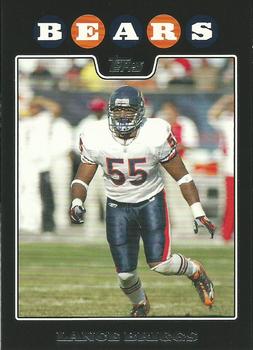 2008 Topps Chicago Bears #6 Lance Briggs Front