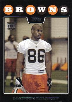 2008 Topps Cleveland Browns #11 Martin Rucker Front