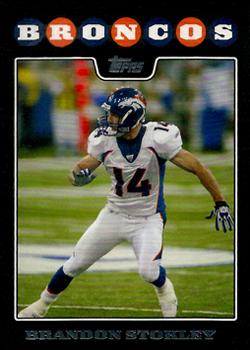2008 Topps Denver Broncos #DEN7 Brandon Stokley Front
