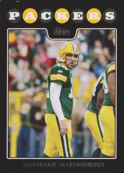 2008 Topps Green Bay Packers #7 Aaron Rodgers Front
