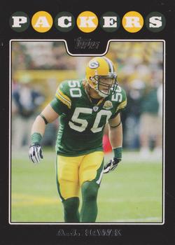 2008 Topps Green Bay Packers #8 A.J. Hawk Front