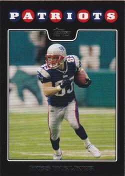 2008 Topps New England Patriots #NE4 Wes Welker Front