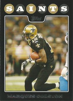 2008 Topps New Orleans Saints #2 Marques Colston Front