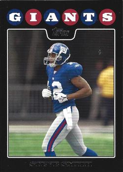 2008 Topps New York Giants #NYG7 Steve Smith Front