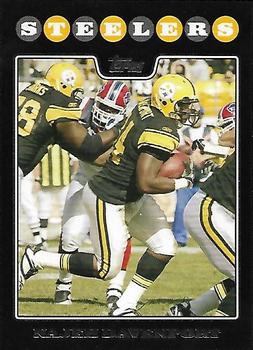 2008 Topps Pittsburgh Steelers #5 Najeh Davenport Front