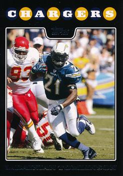 2008 Topps San Diego Chargers #2 LaDainian Tomlinson Front