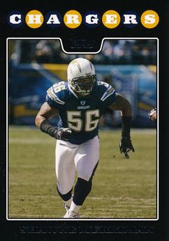 2008 Topps San Diego Chargers #4 Shawne Merriman Front