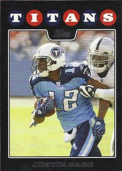 2008 Topps Tennessee Titans #TEN9 Justin Gage Front