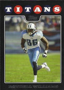 2008 Topps Tennessee Titans #TEN10 Roydell Williams Front