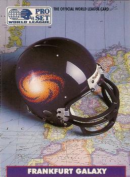 1991 Pro Set WLAF World Bowl Combo #36 Frankfurt Galaxy Front