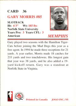 1995 JOGO #36 Gary Morris Back