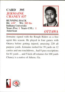 1995 JOGO #395 Jermaine Chaney Back