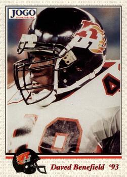 1993 JOGO #119 Daved Benefield Front