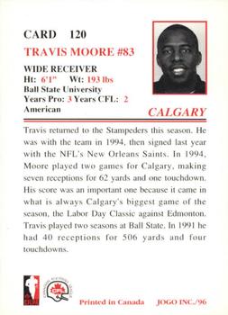 1996 JOGO #120 Travis Moore Back
