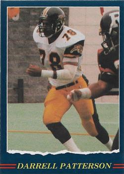 1989 JOGO #18 Darrell Patterson Front