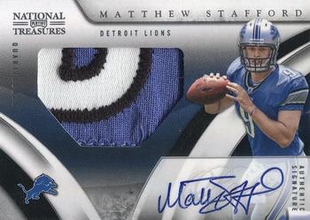 2009 Playoff National Treasures #121 Matthew Stafford Front