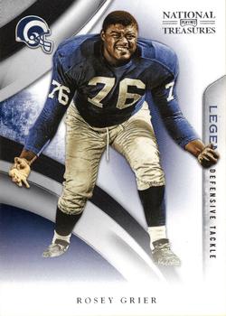 2009 Playoff National Treasures #212 Rosey Grier Front