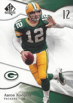 2009 SP Authentic #59 Aaron Rodgers Front