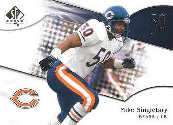 2009 SP Authentic #110 Mike Singletary Front