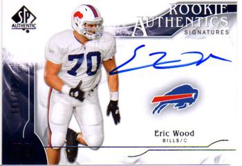 2009 SP Authentic #309 Eric Wood Front