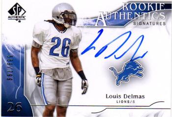 2009 SP Authentic #341 Louis Delmas Front