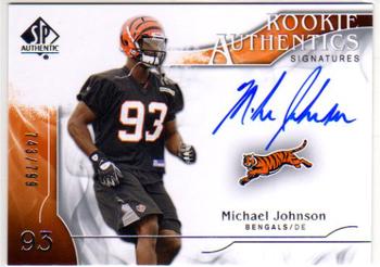 2009 SP Authentic #343 Michael Johnson Front
