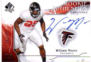 2009 SP Authentic #350 William Moore Front