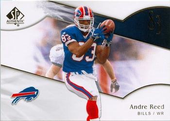 2009 SP Authentic #124 Andre Reed Front