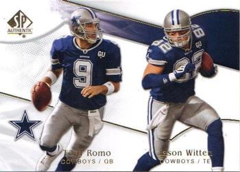 2009 SP Authentic #131 Tony Romo / Jason Witten Front