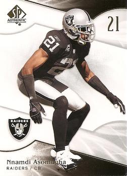 2009 SP Authentic #49 Nnamdi Asomugha Front