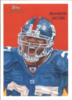 2009 Topps National Chicle #C5 Brandon Jacobs Front