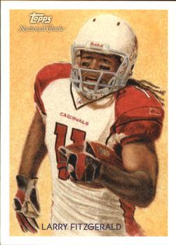2009 Topps National Chicle #C80 Larry Fitzgerald Front