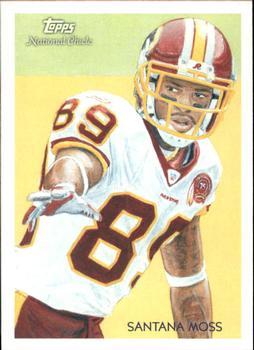 2009 Topps National Chicle #C176 Santana Moss Front