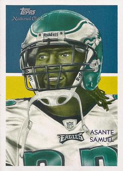 2009 Topps National Chicle #C3 Asante Samuel Front