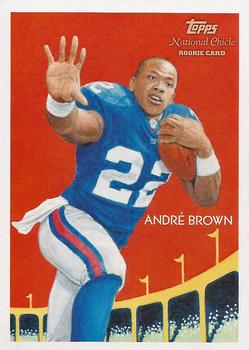 2009 Topps National Chicle #C83 Andre Brown Front