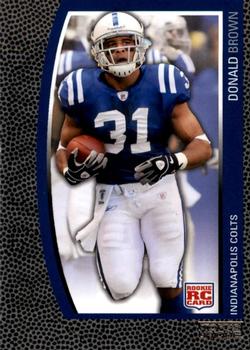 2009 Topps Unique #185 Donald Brown Front