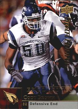2009 Upper Deck Rookie Exclusives #3 Cody Brown Front