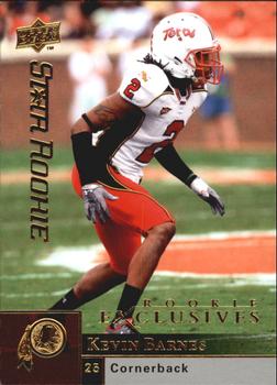 2009 Upper Deck Rookie Exclusives #7 Kevin Barnes Front