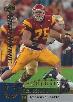 2009 Upper Deck Rookie Exclusives #53 Fili Moala Front