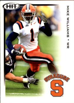 2010 SAGE HIT #52 Mike Williams Front
