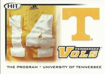 2010 SAGE HIT #49 Tennessee Program Front